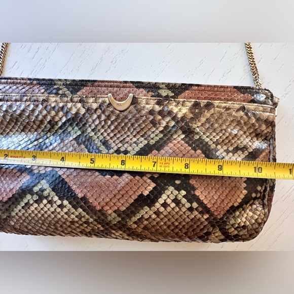 Vintage Morris Moskowitz Reptile Handbag Crossbody 1970’s - Picture 9 of 16